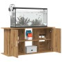 Soporte de acuario madera ingeniería roble artisan 121x41x58 cm de , Soportes para acuarios - Ref: Foro24-857283, Precio: 137...