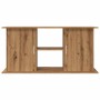 Soporte de acuario madera ingeniería roble artisan 121x41x58 cm de , Soportes para acuarios - Ref: Foro24-857283, Precio: 137...