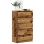 Cajonera de madera de ingeniería envejecida 60x36x103 cm de , Aparadores - Ref: Foro24-855996, Precio: 110,03 €, Descuento: %