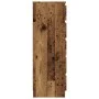 Cajonera de madera de ingeniería envejecida 60x36x103 cm de , Aparadores - Ref: Foro24-855996, Precio: 110,03 €, Descuento: %