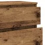 Cajonera de madera de ingeniería envejecida 60x36x103 cm de , Aparadores - Ref: Foro24-855996, Precio: 110,03 €, Descuento: %
