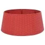 Falda del árbol de Navidad plástico roja Ø56x23 cm de , Cubrepié del árbol de Navidad - Ref: Foro24-4019952, Precio: 16,72 €,...
