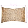 Red de camuflaje con bolsa de almacenamiento arena 410x285 cm de , Equipamiento de protección para caza y tiro - Ref: Foro24-...