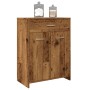 Armario de baño madera de ingeniería envejecida 60x33x80 cm de , Muebles de baño - Ref: Foro24-856287, Precio: 72,43 €, Descu...
