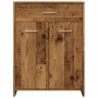 Armario de baño madera de ingeniería envejecida 60x33x80 cm de , Muebles de baño - Ref: Foro24-856287, Precio: 72,43 €, Descu...