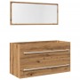 Juego de muebles baño 2 piezas madera ingeniería roble artisan de , Muebles de baño - Ref: Foro24-856389, Precio: 98,75 €, De...
