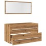 Juego de muebles baño 2 piezas madera ingeniería roble artisan de , Muebles de baño - Ref: Foro24-856389, Precio: 98,75 €, De...
