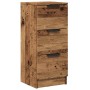 Aparador madera de ingeniería madera envejecida 30x30x70 cm de , Aparadores - Ref: Foro24-856955, Precio: 60,78 €, Descuento: %