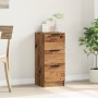 Aparador madera de ingeniería madera envejecida 30x30x70 cm de , Aparadores - Ref: Foro24-856955, Precio: 60,78 €, Descuento: %