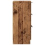 Aparador madera de ingeniería madera envejecida 30x30x70 cm de , Aparadores - Ref: Foro24-856955, Precio: 60,78 €, Descuento: %
