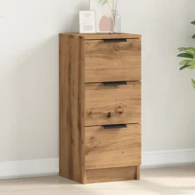 Aparador madera de ingeniería roble artisian 30x30x70 cm de , Aparadores - Ref: Foro24-856957, Precio: 70,60 €, Descuento: %