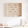 Mueble expositor de pared con 6 estantes 60x8,5x55 cm de , Estantes y estanterías - Ref: Foro24-4017382, Precio: 71,49 €, Des...