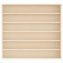 Mueble expositor de pared con 6 estantes 60x8,5x55 cm de , Estantes y estanterías - Ref: Foro24-4017382, Precio: 71,49 €, Des...