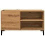 Mueble discos madera de ingeniería roble artisan 84,5x38x48 cm de , Almacenamiento para CD y DVD - Ref: Foro24-857166, Precio...