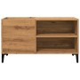 Mueble discos madera de ingeniería roble artisan 84,5x38x48 cm de , Almacenamiento para CD y DVD - Ref: Foro24-857166, Precio...