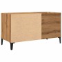 Mueble discos madera de ingeniería roble artisan 84,5x38x48 cm de , Almacenamiento para CD y DVD - Ref: Foro24-857166, Precio...