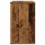 Armario auxiliar madera de ingeniería envejecida 60x30x50 cm de , Aparadores - Ref: Foro24-856492, Precio: 41,45 €, Descuento: %