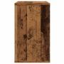 Armario auxiliar madera de ingeniería envejecida 60x30x50 cm de , Aparadores - Ref: Foro24-856492, Precio: 42,59 €, Descuento: %