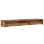 Soporte mesa pantalla madera ingeniería envejecida 100x24x13 cm de , Soportes para monitores y televisor - Ref: Foro24-855824...