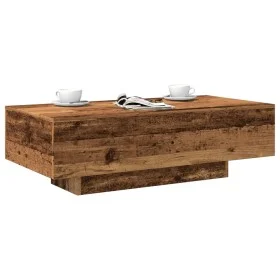 Mesa de centro madera de ingeniería envejecida 100x49,5x31 cm de , Mesas de centro - Ref: Foro24-856404, Precio: 81,66 €, Des...