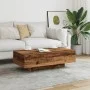 Mesa de centro madera de ingeniería envejecida 100x49,5x31 cm de , Mesas de centro - Ref: Foro24-856404, Precio: 81,66 €, Des...