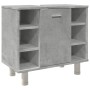 Armario de baño madera ingeniería gris hormigón 60x32x53,5 cm de , Muebles de baño - Ref: Foro24-856143, Precio: 49,10 €, Des...