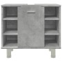 Armario de baño madera ingeniería gris hormigón 60x32x53,5 cm de , Muebles de baño - Ref: Foro24-856143, Precio: 49,10 €, Des...
