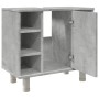 Armario de baño madera ingeniería gris hormigón 60x32x53,5 cm de , Muebles de baño - Ref: Foro24-856143, Precio: 49,10 €, Des...