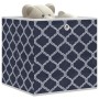 Cajas almacenaje plegables 10 uds no tejida azul 32x32x32 cm de , Cestas para almacenaje - Ref: Foro24-4018980, Precio: 39,97...