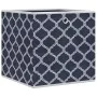 Cajas almacenaje plegables 10 uds no tejida azul 32x32x32 cm de , Cestas para almacenaje - Ref: Foro24-4018980, Precio: 34,61...