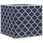 Cajas almacenaje plegables 10 uds no tejida azul 32x32x32 cm de , Cestas para almacenaje - Ref: Foro24-4018980, Precio: 39,97...