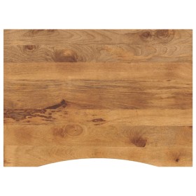 Tablero escritorio con curva madera mango rugosa 110x80x2,5 cm de , Tableros para mesas - Ref: Foro24-370221, Precio: 127,40 ...