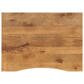 Tablero escritorio con curva madera mango rugosa 110x80x2,5 cm by , Table tops - Ref: Foro24-370221, Price: 124,92 €, Discoun...