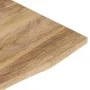 Tablero de escritorio con curva madera mango rugosa 90x60x2,5cm by , Table tops - Ref: Foro24-370200, Price: 59,97 €, Discoun...