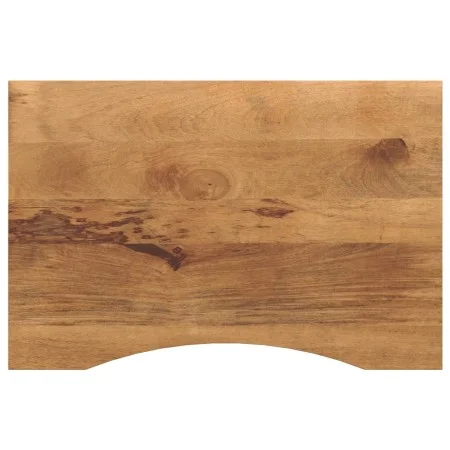 Tablero escritorio con curva madera mango rugosa 100x60x2,5 cm by , Table tops - Ref: Foro24-370216, Price: 69,03 €, Discount: %