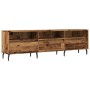 Mueble de TV madera ingeniería madera envejecida 150x30x44,5 cm de , Muebles TV - Ref: Foro24-857191, Precio: 134,95 €, Descu...