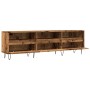 Mueble de TV madera ingeniería madera envejecida 150x30x44,5 cm de , Muebles TV - Ref: Foro24-857187, Precio: 116,62 €, Descu...
