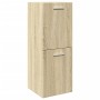 Juego de muebles de baño 4 pzas contrachapada roble Sonoma de , Muebles de baño - Ref: Foro24-3324989, Precio: 126,76 €, Desc...