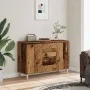 Aparador de madera de ingeniería envejecida 102x35x70 cm de , Aparadores - Ref: Foro24-856484, Precio: 98,46 €, Descuento: %