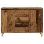 Aparador de madera de ingeniería envejecida 102x35x70 cm de , Aparadores - Ref: Foro24-856484, Precio: 98,46 €, Descuento: %