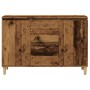 Aparador de madera de ingeniería envejecida 102x35x70 cm de , Aparadores - Ref: Foro24-856484, Precio: 102,09 €, Descuento: %