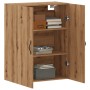 Armario de pared madera ingeniería roble artisan 69,5x34x90 cm de , Aparadores - Ref: Foro24-857463, Precio: 81,69 €, Descuen...