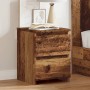 Mesitas de noche 2 uds madera ingeniería envejecida 30x30x40 cm de , Mesitas de noche - Ref: Foro24-855847, Precio: 62,91 €, ...
