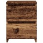 Mesitas de noche 2 uds madera ingeniería envejecida 30x30x40 cm de , Mesitas de noche - Ref: Foro24-855847, Precio: 62,91 €, ...