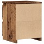Mesitas de noche 2 uds madera ingeniería envejecida 30x30x40 cm de , Mesitas de noche - Ref: Foro24-855847, Precio: 62,91 €, ...