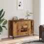 Aparador de madera de ingeniería envejecida 102x35x70 cm de , Aparadores - Ref: Foro24-856486, Precio: 94,37 €, Descuento: %