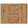 Aparador de madera de ingeniería roble artisan 88x30x64 cm de , Aparadores - Ref: Foro24-855893, Precio: 107,06 €, Descuento: %