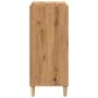 Mueble para discos madera ingeniería roble artisan 84,5x38x89cm by , CD and DVD storage - Ref: Foro24-857172, Price: 104,46 €...