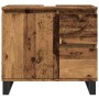 Mueble de lavabo madera de ingeniería envejecida 65x33x60 cm de , Muebles de baño - Ref: Foro24-857229, Precio: 105,90 €, Des...