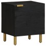 Mesitas de noche 2 uds madera maciza de mango negro 40x33x46 cm de , Mesitas de noche - Ref: Foro24-4017645, Precio: 94,88 €,...